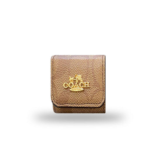 Luxury Coach AirPods Cases Light Brown-LGK240425 - Iphonecasehouse