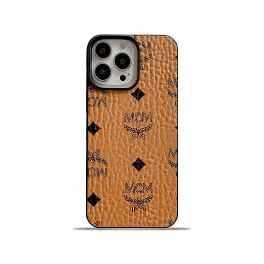 MCM iPhone Case Yellow-MCK240603 - Iphonecasehouse