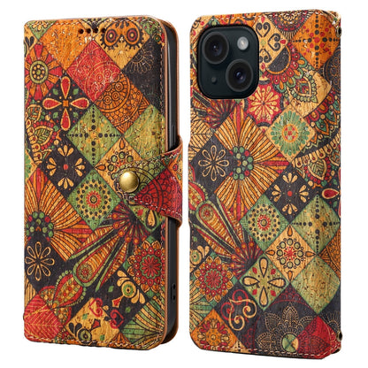 Vintage Floral seasons Leather Wallet Case – Boho Chic Protection for iPhone Case - Iphonecasehouse