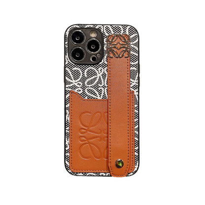 Leather Loewe iPhone Case Black-HDK231201 - Iphonecasehouse