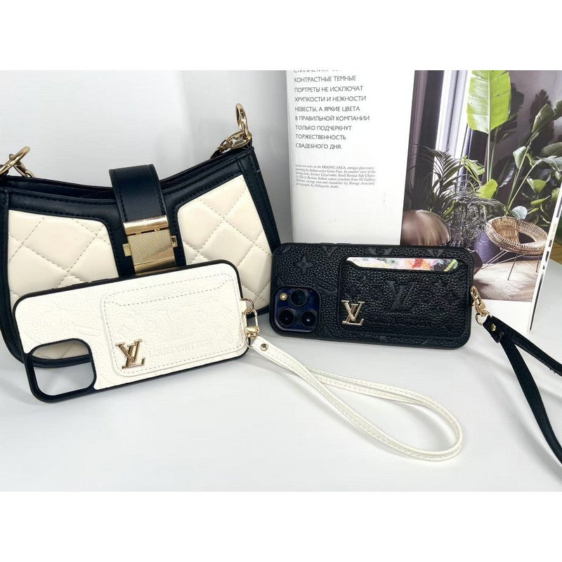 Lou Four Colors Card Bag iPhone Case - Iphonecasehouse