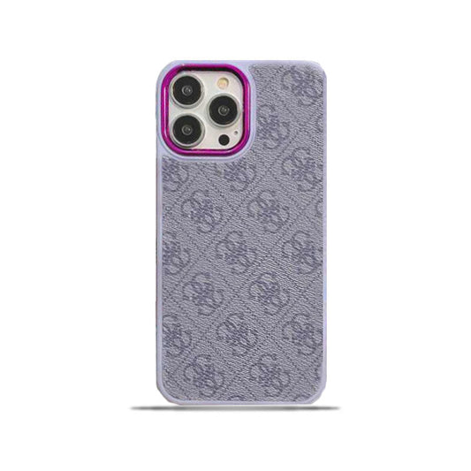 Purple Guess iPhone Case-MD231025 - Iphonecasehouse