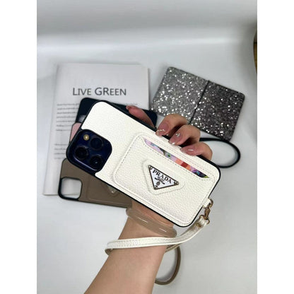 Pra Four Colors Card Bag iPhone Case - Iphonecasehouse