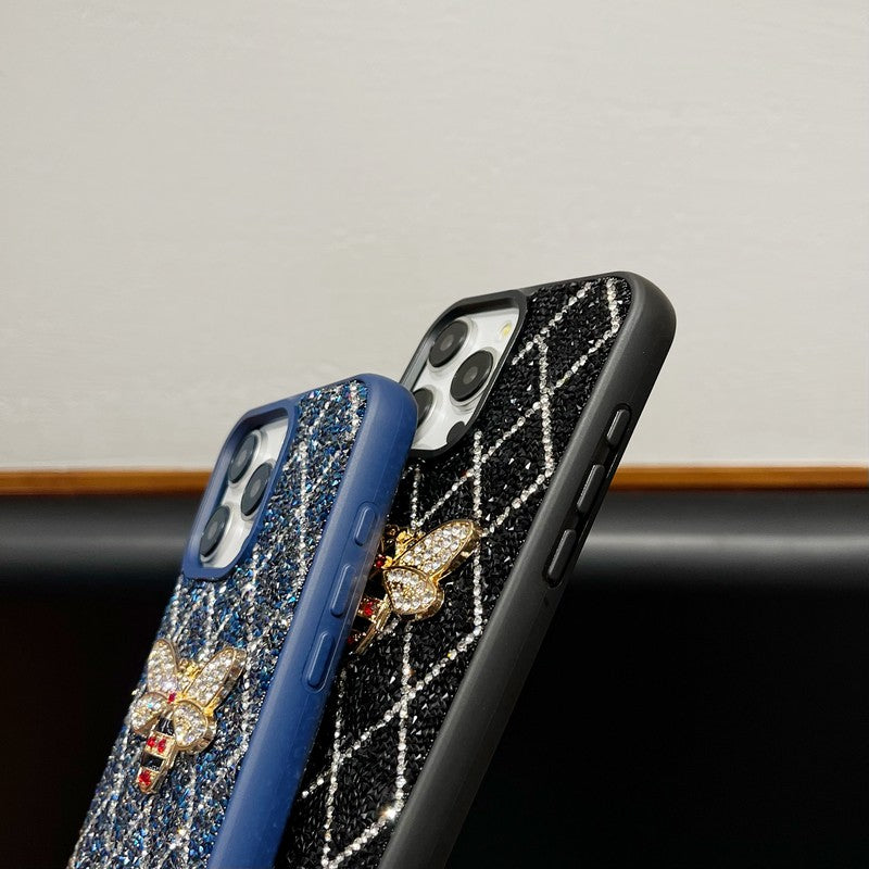 GG Bee Diamond iPhone Case - Iphonecasehouse