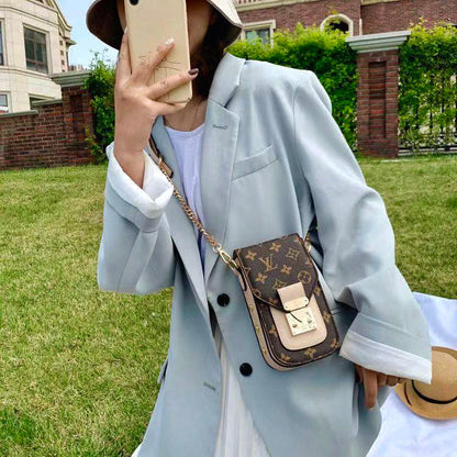 Crossbody Leather Phone Bag - Iphonecasehouse