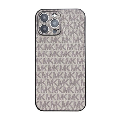 MK Leather iPhone Case - Iphonecasehouse