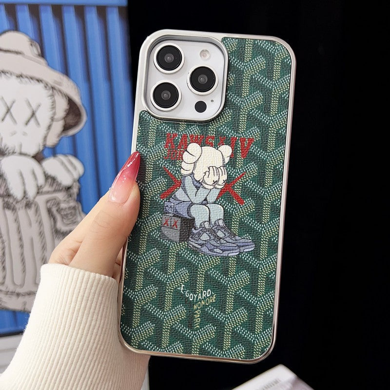Goya x Kaw White Gold iPhone Case - Iphonecasehouse