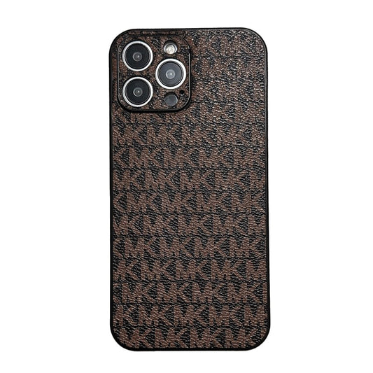 MK Leather iPhone Case - Iphonecasehouse