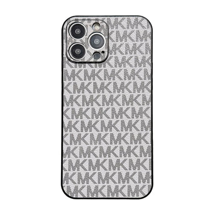 MK Leather iPhone Case - Iphonecasehouse
