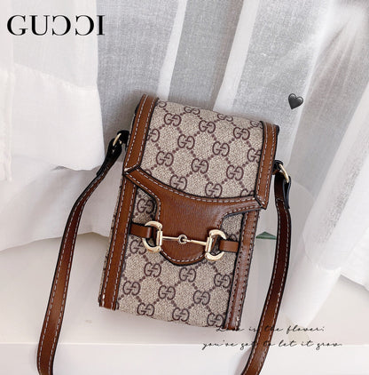 GG Crossbody Leather Bag - Iphonecasehouse
