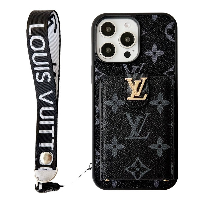 Lou Classic Color Crossbody iPhone Case - Iphonecasehouse