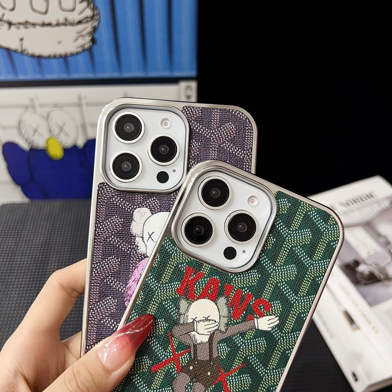 Goya x Kaw White Gold iPhone Case - Iphonecasehouse
