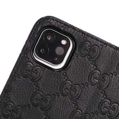 3D Embossing Flip Cover Holster Apple iPad Cases With Stand Function - Iphonecasehouse