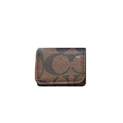 Luxury Coach AirPods Cases Dark brown-YH240425 - Iphonecasehouse