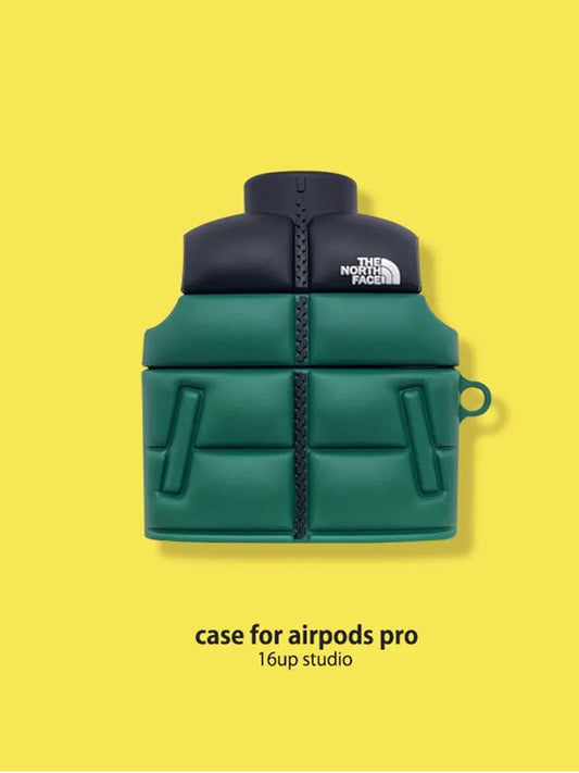 TNF down jacket style Airpods Case - Iphonecasehouse