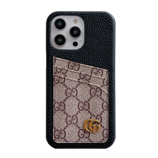 GG Card Bag Classic iPhone Case - Iphonecasehouse