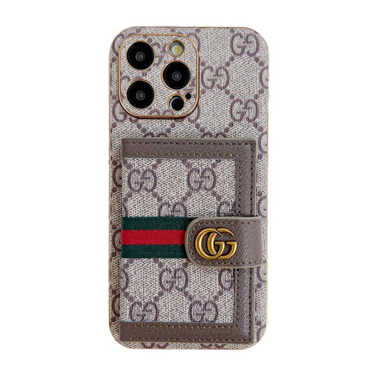 GG Card Bag iPhone Case - Iphonecasehouse