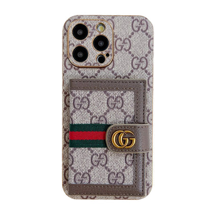 GG Card Bag iPhone Case - Iphonecasehouse