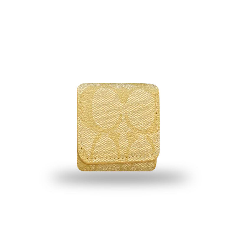 Luxury Coach AirPods Cases Coffee-YH240425 - Iphonecasehouse