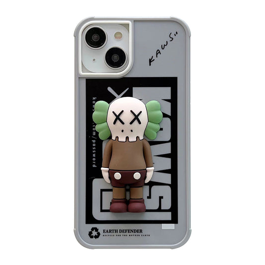 Standing Doll x Gray Out iPhone Case - Iphonecasehouse