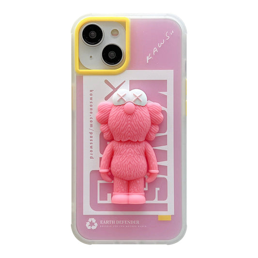 Standing Doll x Pink iPhone Case - Iphonecasehouse