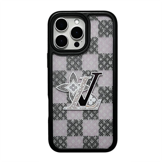 Lou Black Corner iPhone Case - Iphonecasehouse