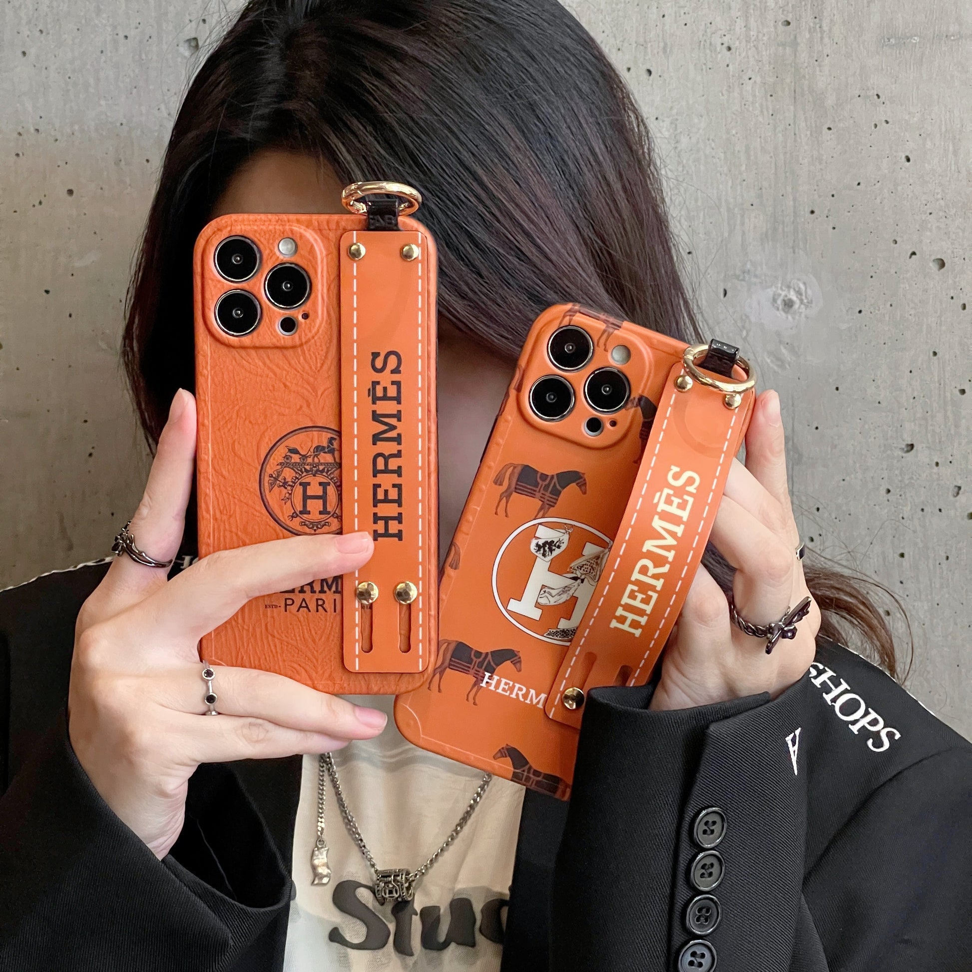 H Wristband iPhone Case - Iphonecasehouse