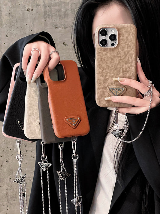 Pra Leather Crossbody iPhone Case - Iphonecasehouse