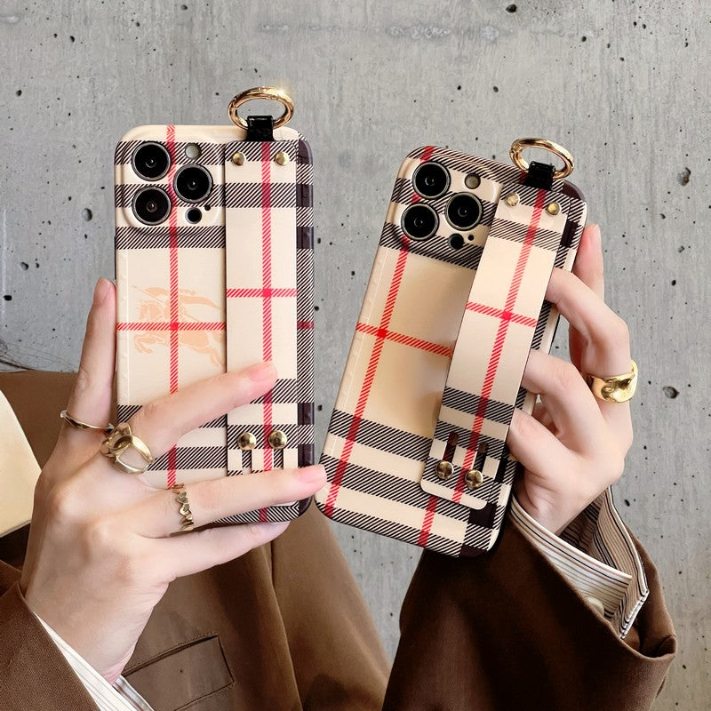 Bur Classic Color Wristband iPhone Case - Iphonecasehouse