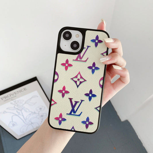 Lou Color Leather iPhone Case - Iphonecasehouse