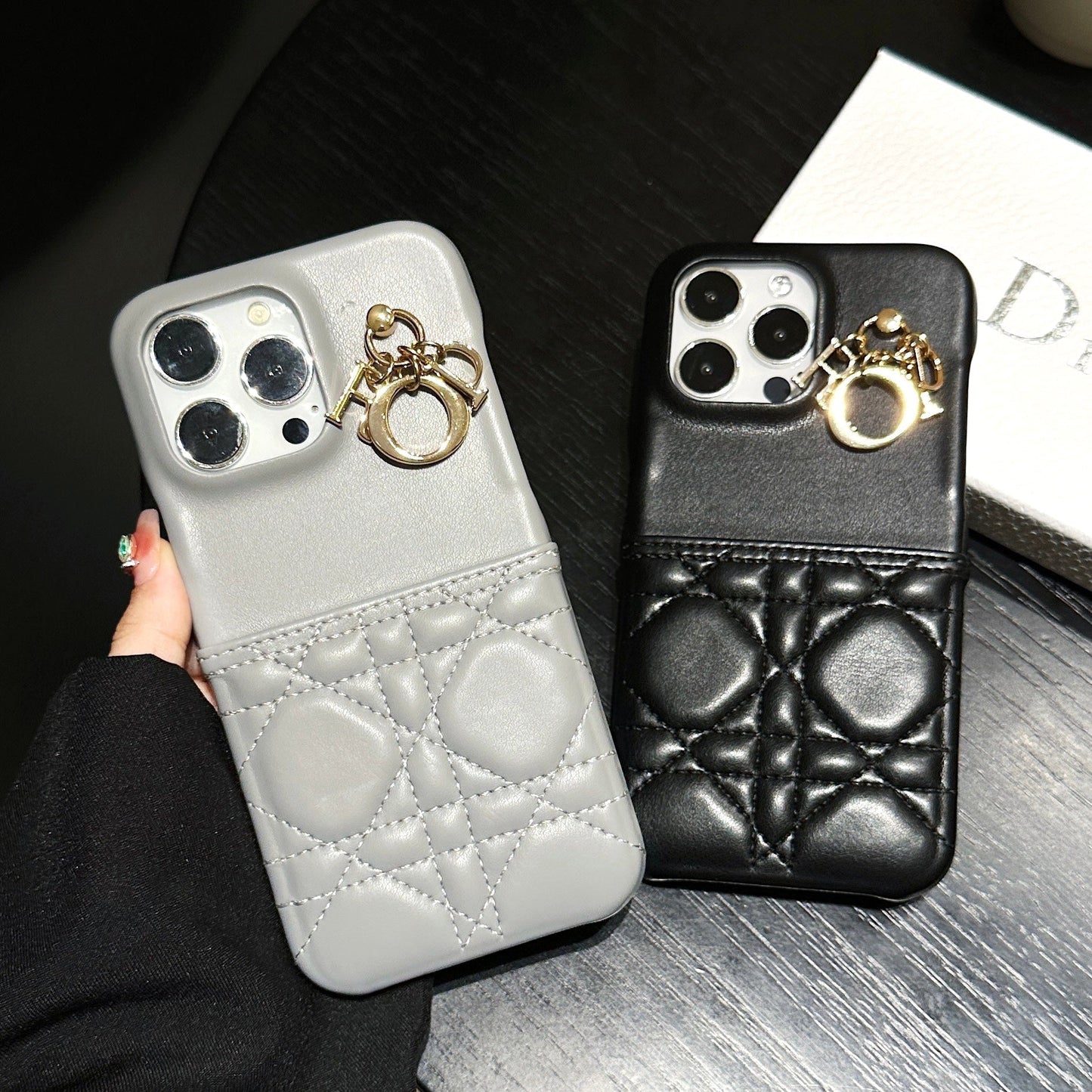 CD Leather iPhone Case - Iphonecasehouse