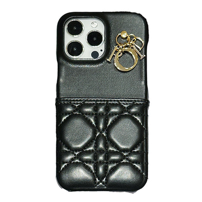 CD Leather iPhone Case - Iphonecasehouse