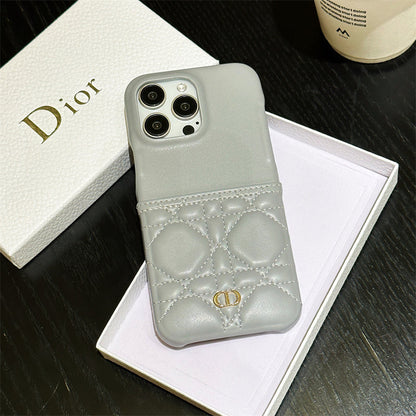 CD Leather iPhone Case - Iphonecasehouse