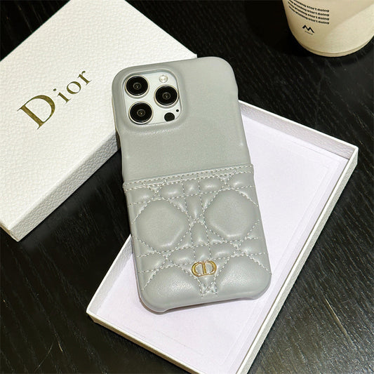 CD Leather iPhone Case - Iphonecasehouse