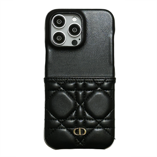 CD Leather iPhone Case - Iphonecasehouse