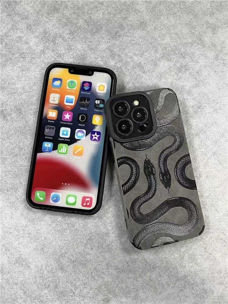 BLACK KINGSNAKE iPHONE CASE - Iphonecasehouse