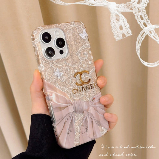 Chic Elegance: Luxury Pearl-Embellished iPhone Case - Iphonecasehouse
