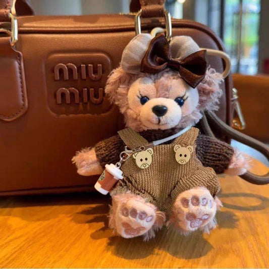 Limited Edition Sherry May Plush Keychain - Luxe Teddy Bear Bag Charm for Designer Handbags - Iphonecasehouse