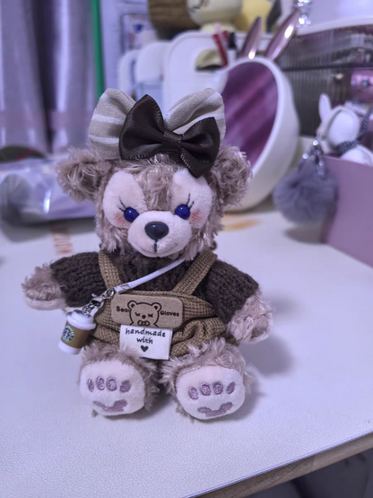 Limited Edition Sherry May Plush Keychain - Luxe Teddy Bear Bag Charm for Designer Handbags - Iphonecasehouse