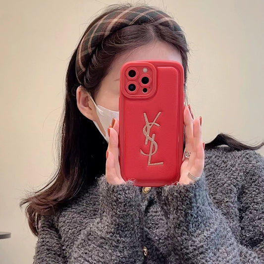 Luxurious Golden Logo Phone Case - Iphonecasehouse