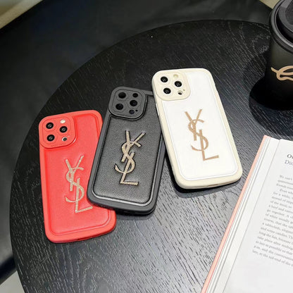 Luxurious Golden Logo Phone Case - Iphonecasehouse