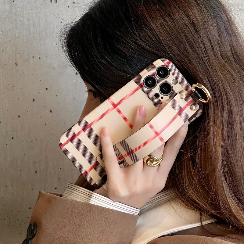 Bur Classic Color Wristband iPhone Case - Iphonecasehouse