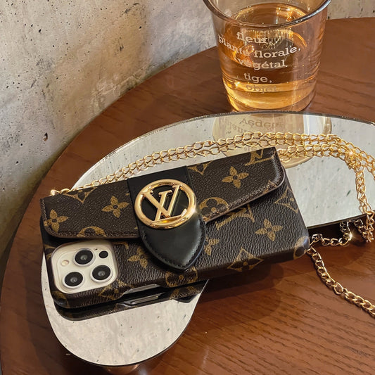 Lou CrossBody Card Holder iPhone Case - Iphonecasehouse