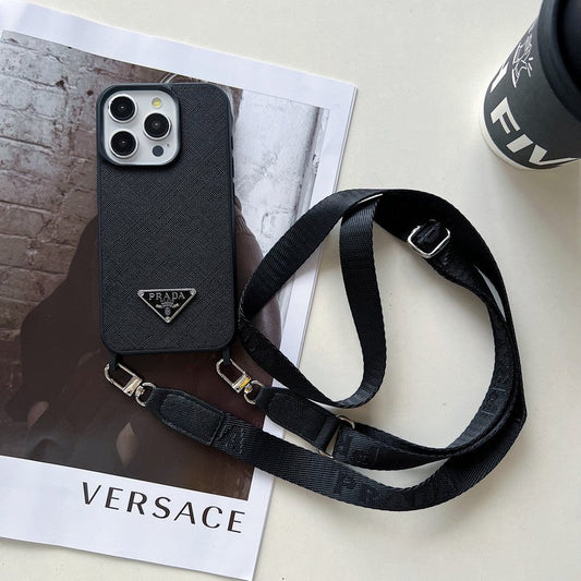Pra Crossbody Leather iPhone Case - Iphonecasehouse