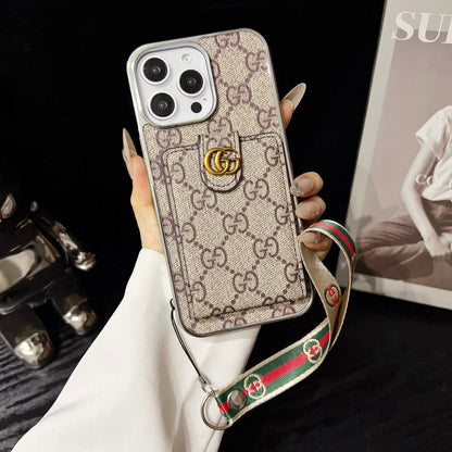 GG Hand Chain iPhone Case - Iphonecasehouse
