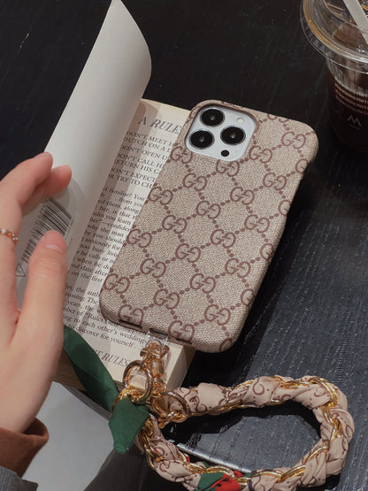 Lou Silk Wristband iPhone Case - Iphonecasehouse