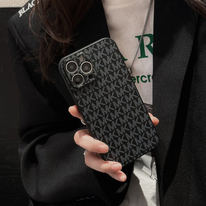 MK Leather iPhone Case - Iphonecasehouse