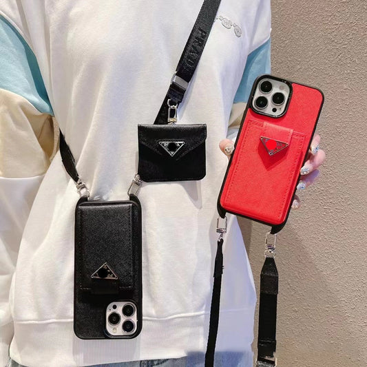 Pra Leather Chain iPhone Case - Iphonecasehouse
