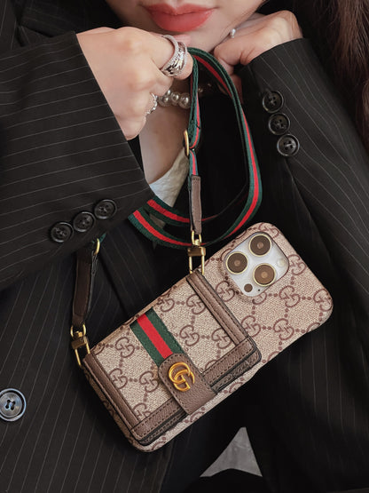 GG Card Bag iPhone Case - Iphonecasehouse