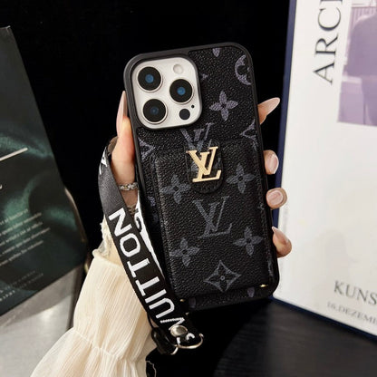Lou Classic Color Crossbody iPhone Case - Iphonecasehouse